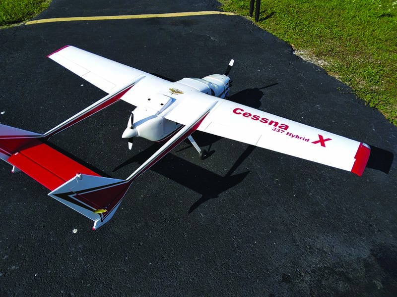 Model - Todays pilot project is a Cessna 337 Skymaster Hybrid from Bob ...