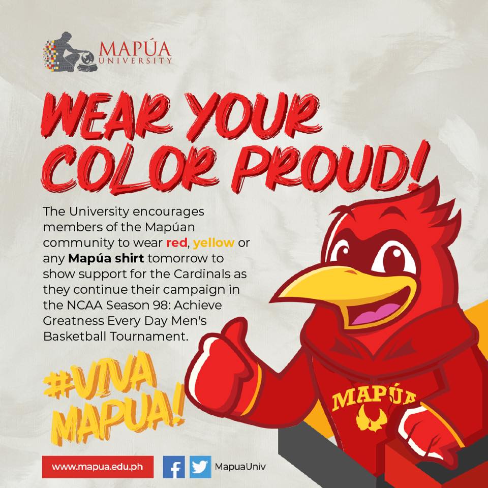 Mapúans, show your full support to the... - Mapúa University