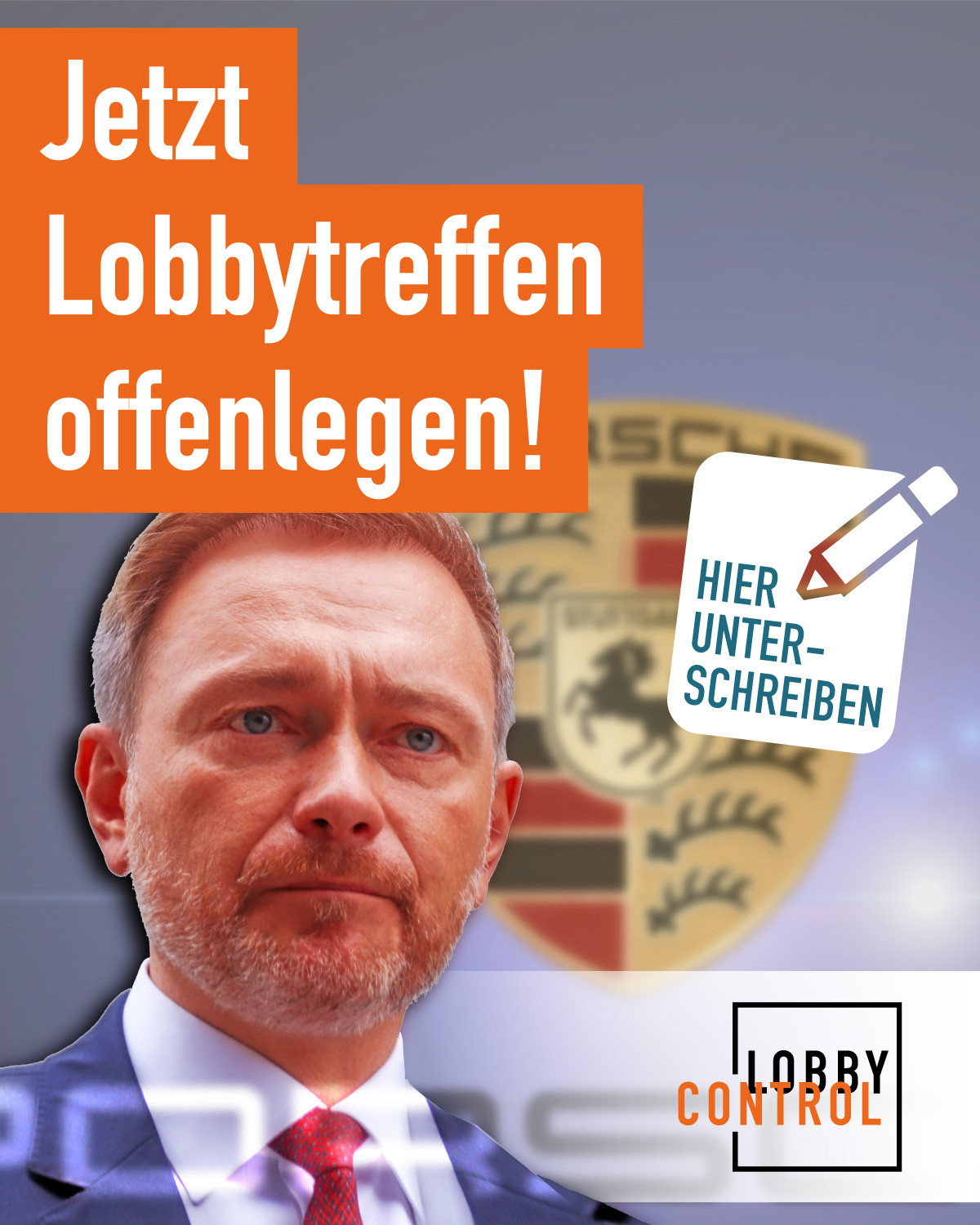 LobbyControl - Bitte helft mit, Druck auf die...