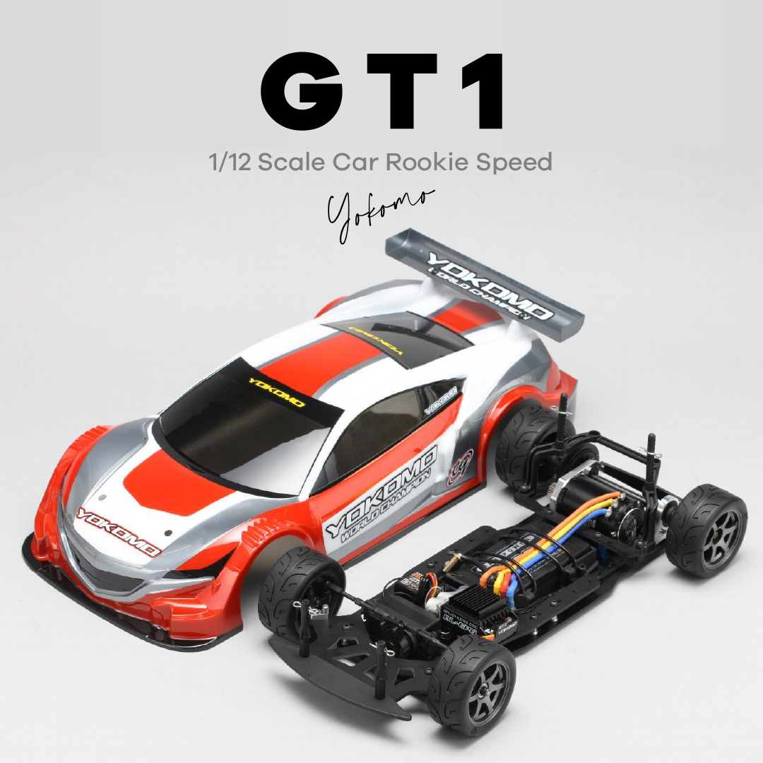 Yokomo 1/12 Rookie Speed GT1 is COMING SOON! The GT machine from