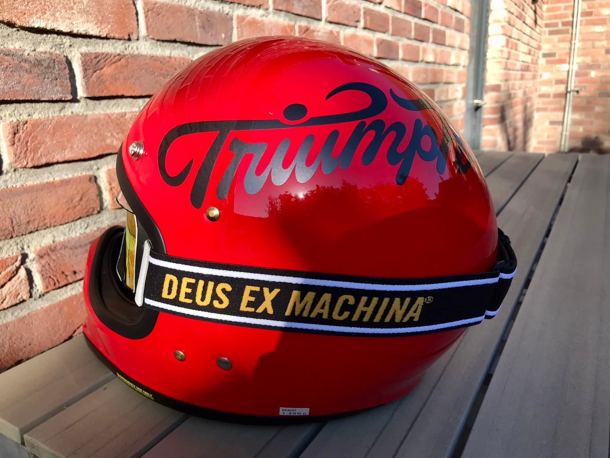 Couple of weeks ago I bought a Shoei ex zero for my Speed Twin 