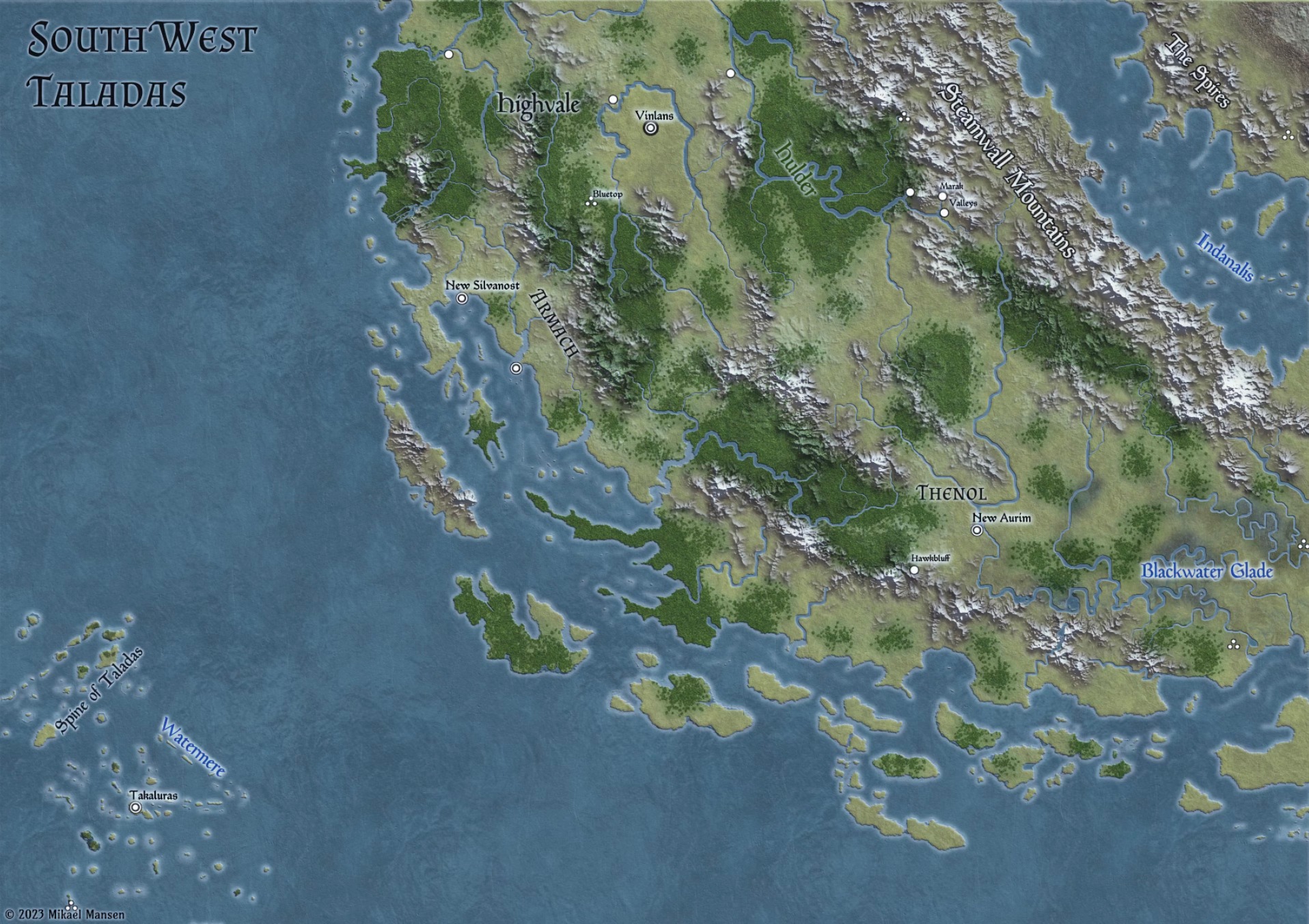 Mikaels Fantasy Maps | Making Taladas on Krynn | Facebook