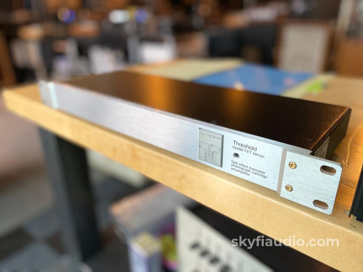 Vintage Threshold NS10 preamplifier from the legendary early years 