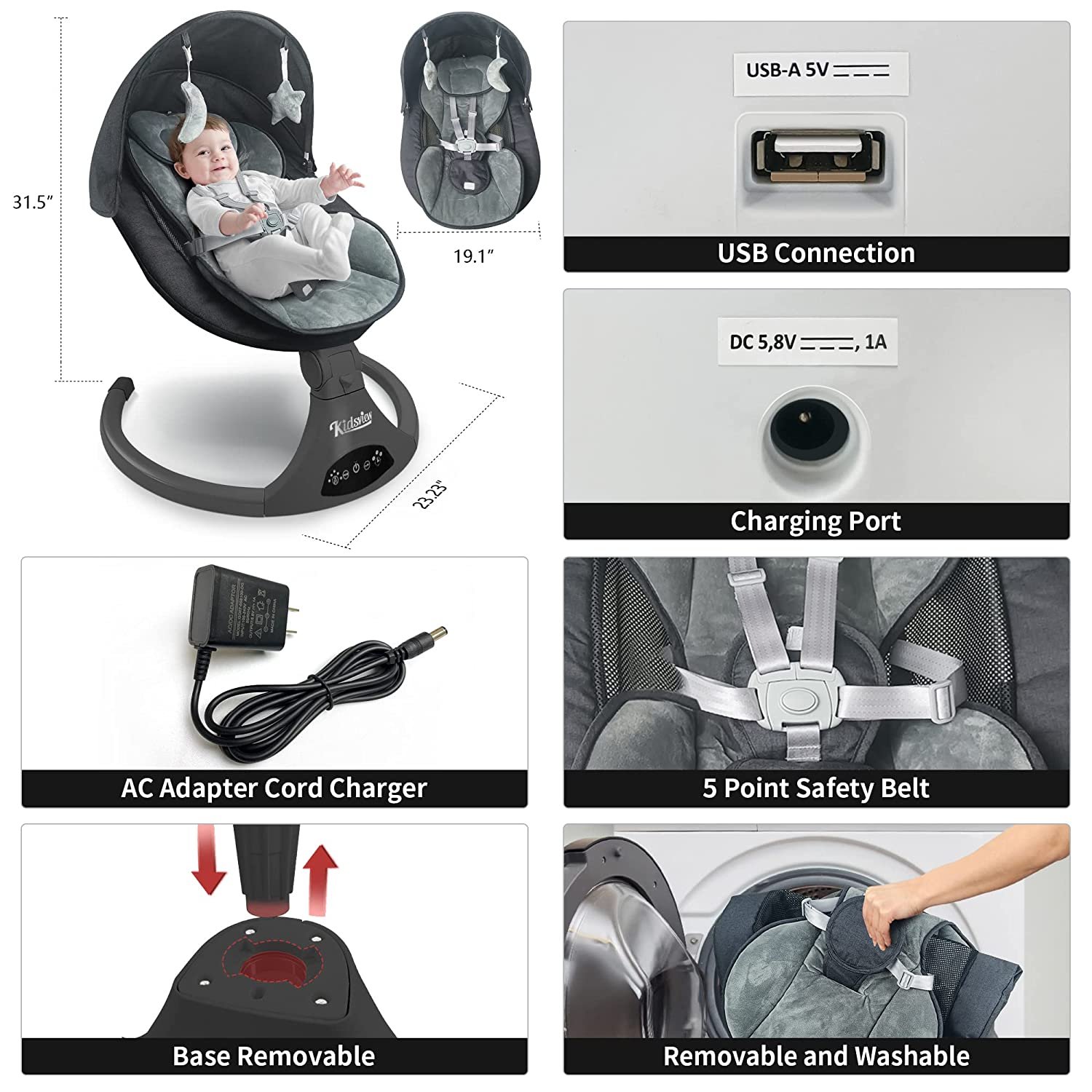 Electric Bouncer Turns Nursing Time to 