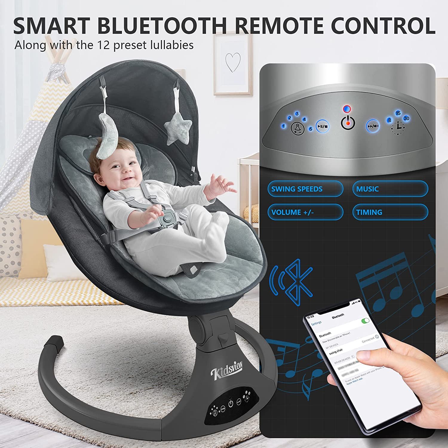 Electric Bouncer Turns Nursing Time to 
