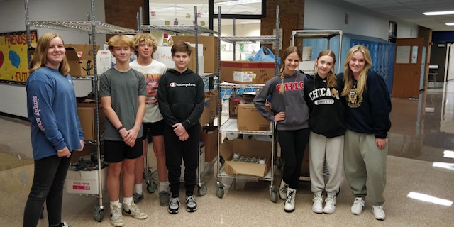 Thank you to Springboro Junior High’s 8th Grade Student Council for ...