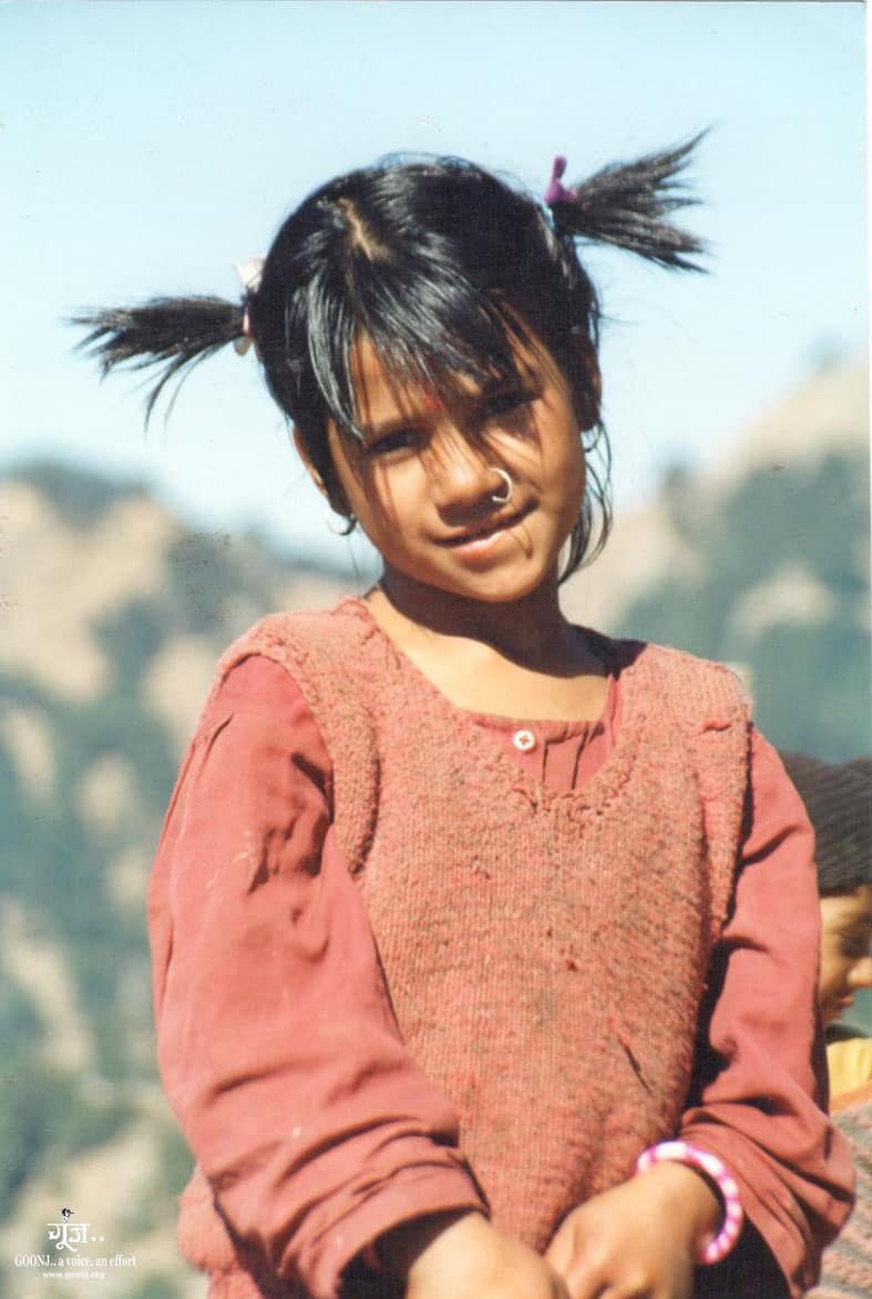 GOONJ - This iconic picture of a little girl is often seen on the # ...