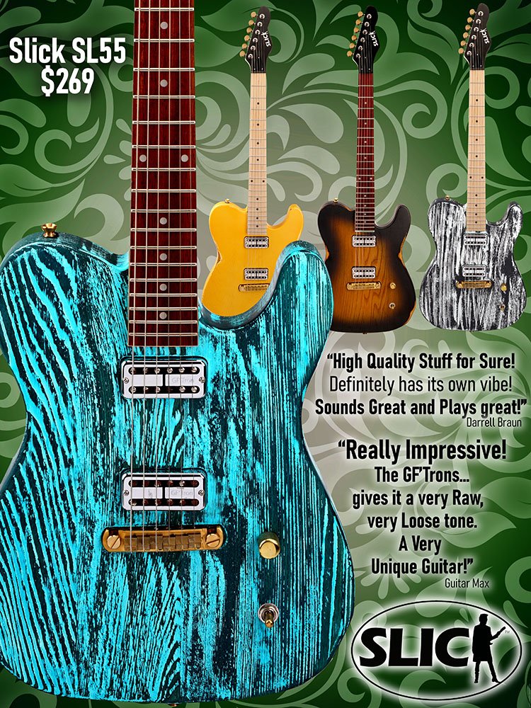 Guitar Max got his hands on one of the new Slick World Tour series