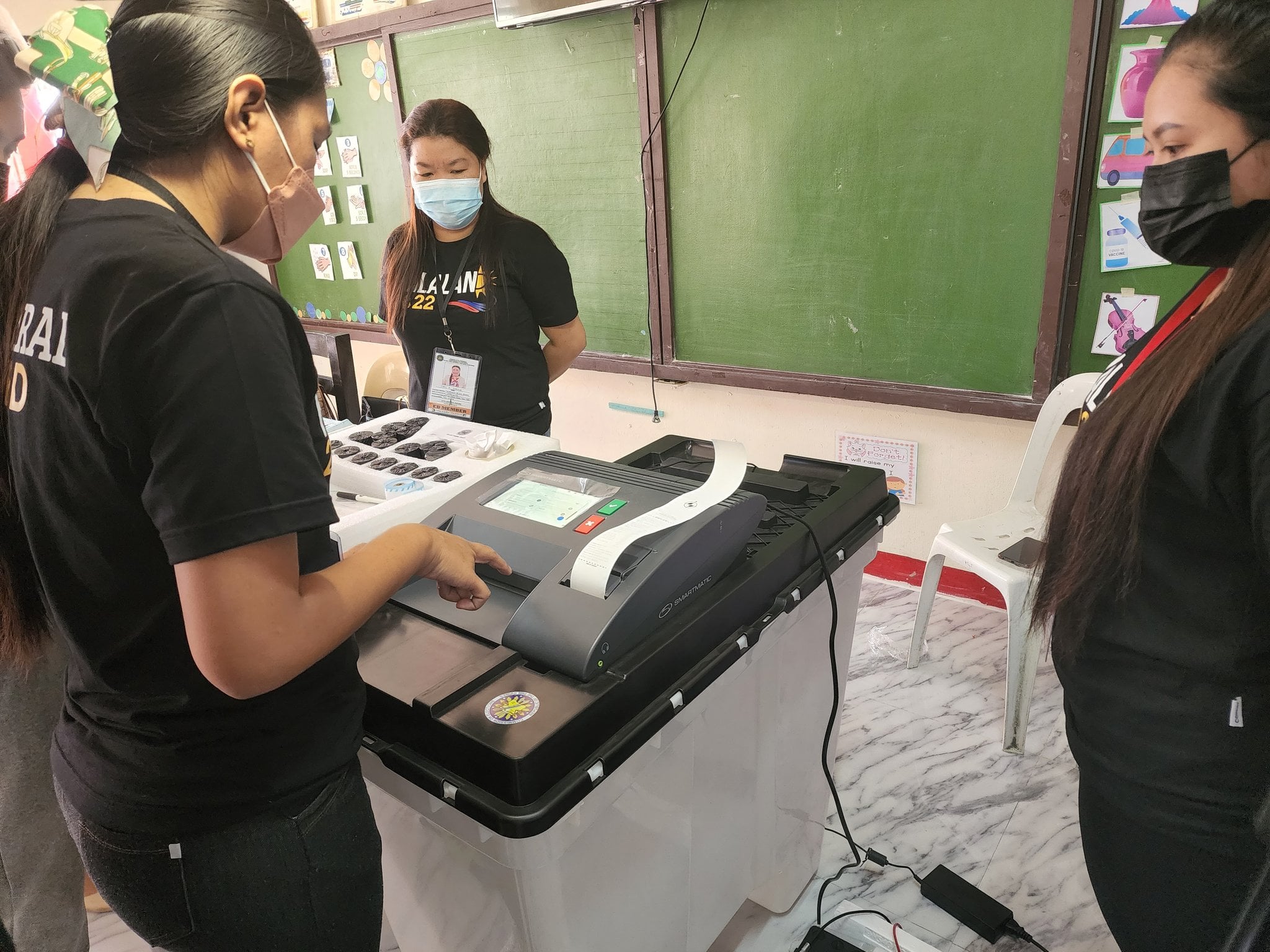 ABS-CBN News - LOOK: Final testing and sealing of vote counting ...