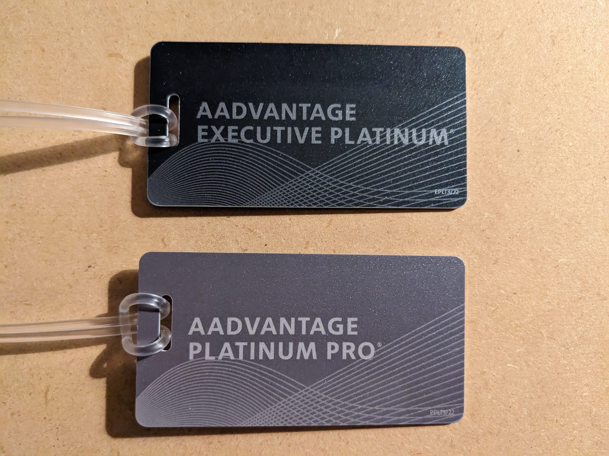 Luggage tags laminated for free at AAA
