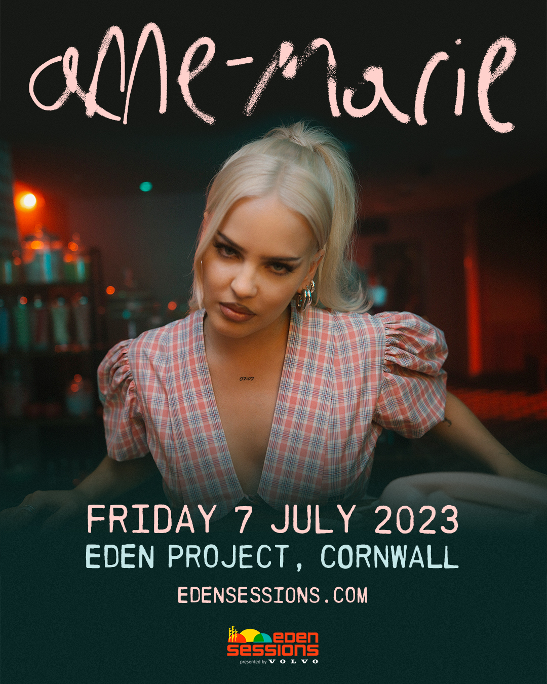 New announcement! Anne-Marie will play on Friday 7 July. Tickets