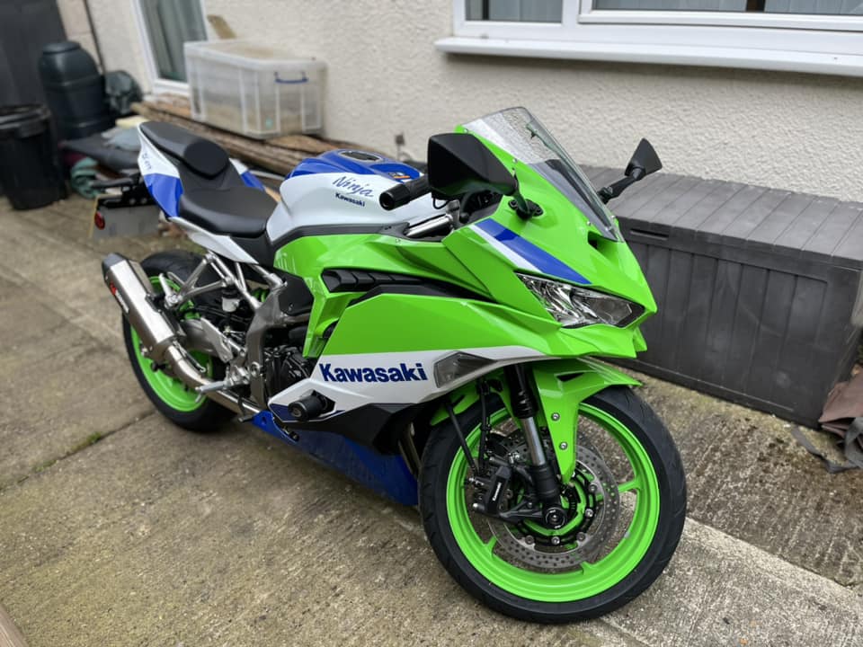 Charles chuffed to receive his Brand new 24plate ZZ4RR 40th