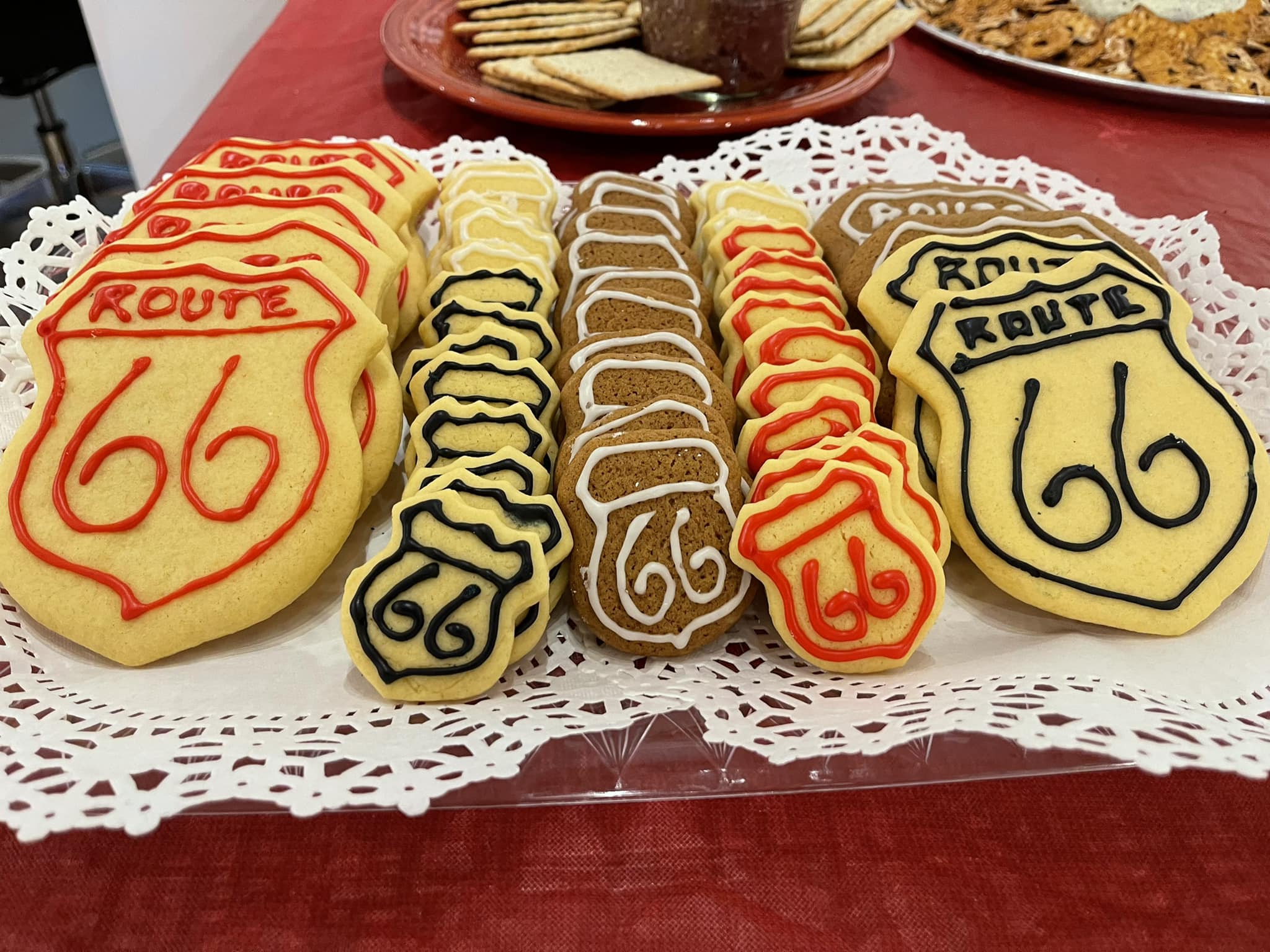 Route 66 artwork show features cookie gift