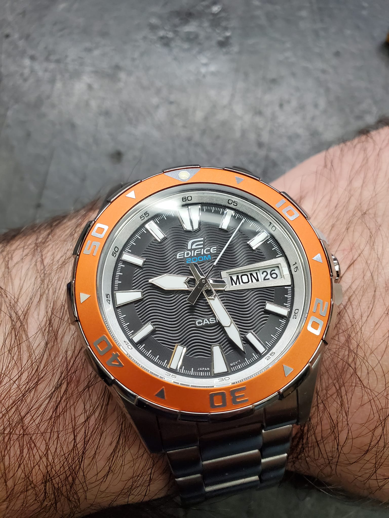 Casio Edifice EFD-1000 watch review
