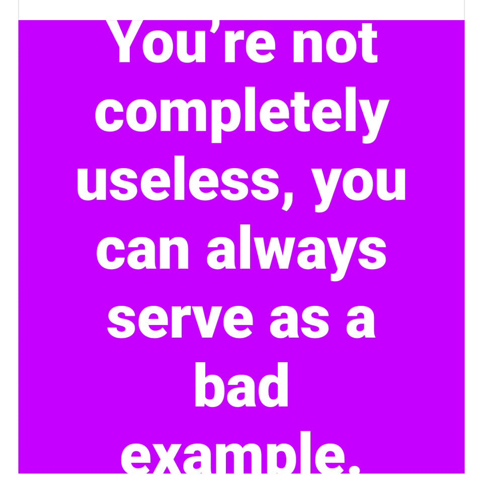 Bad Examples R Us | Facebook