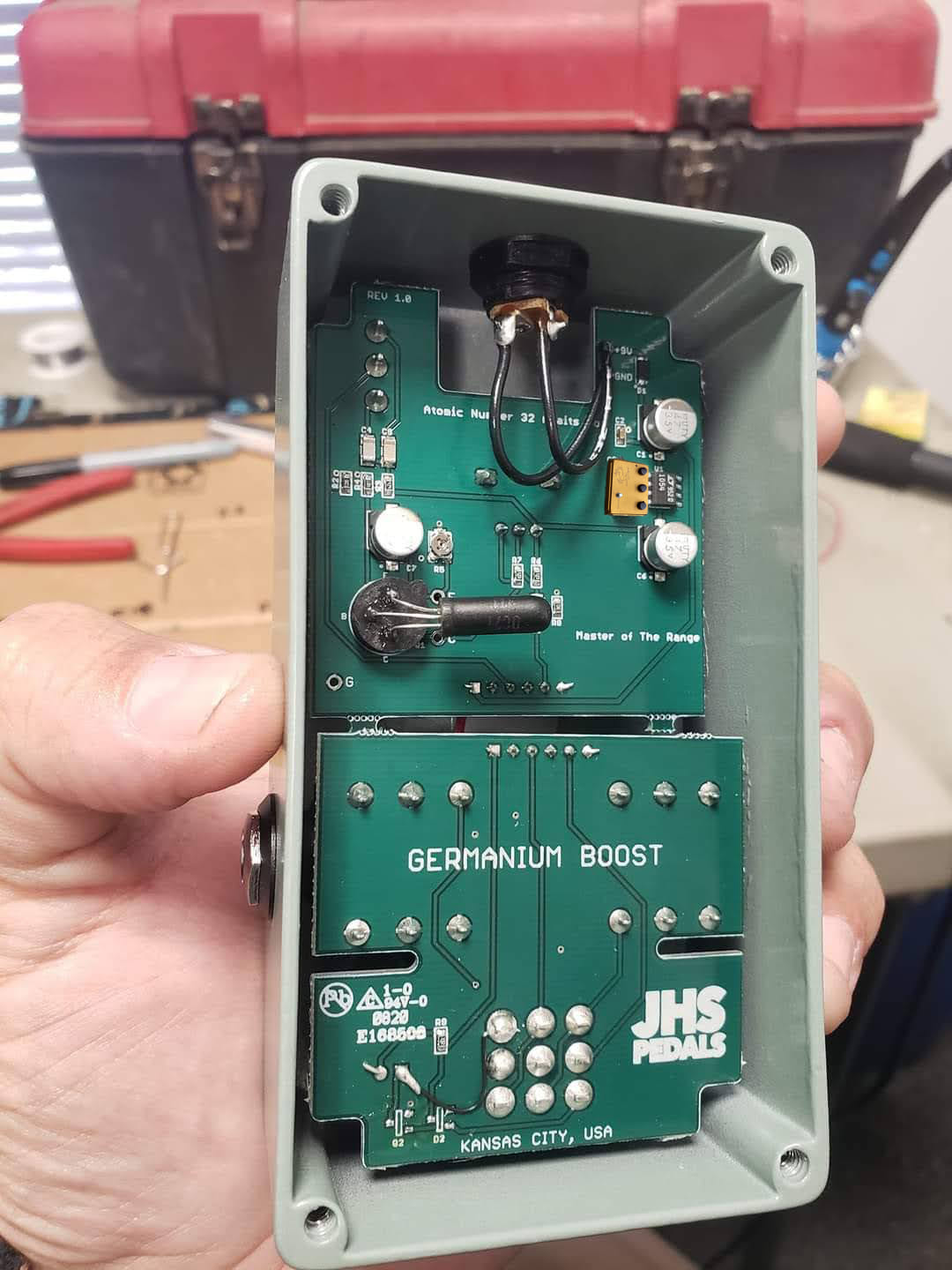 It's the JHS mod for a GE-7 a gimmick?