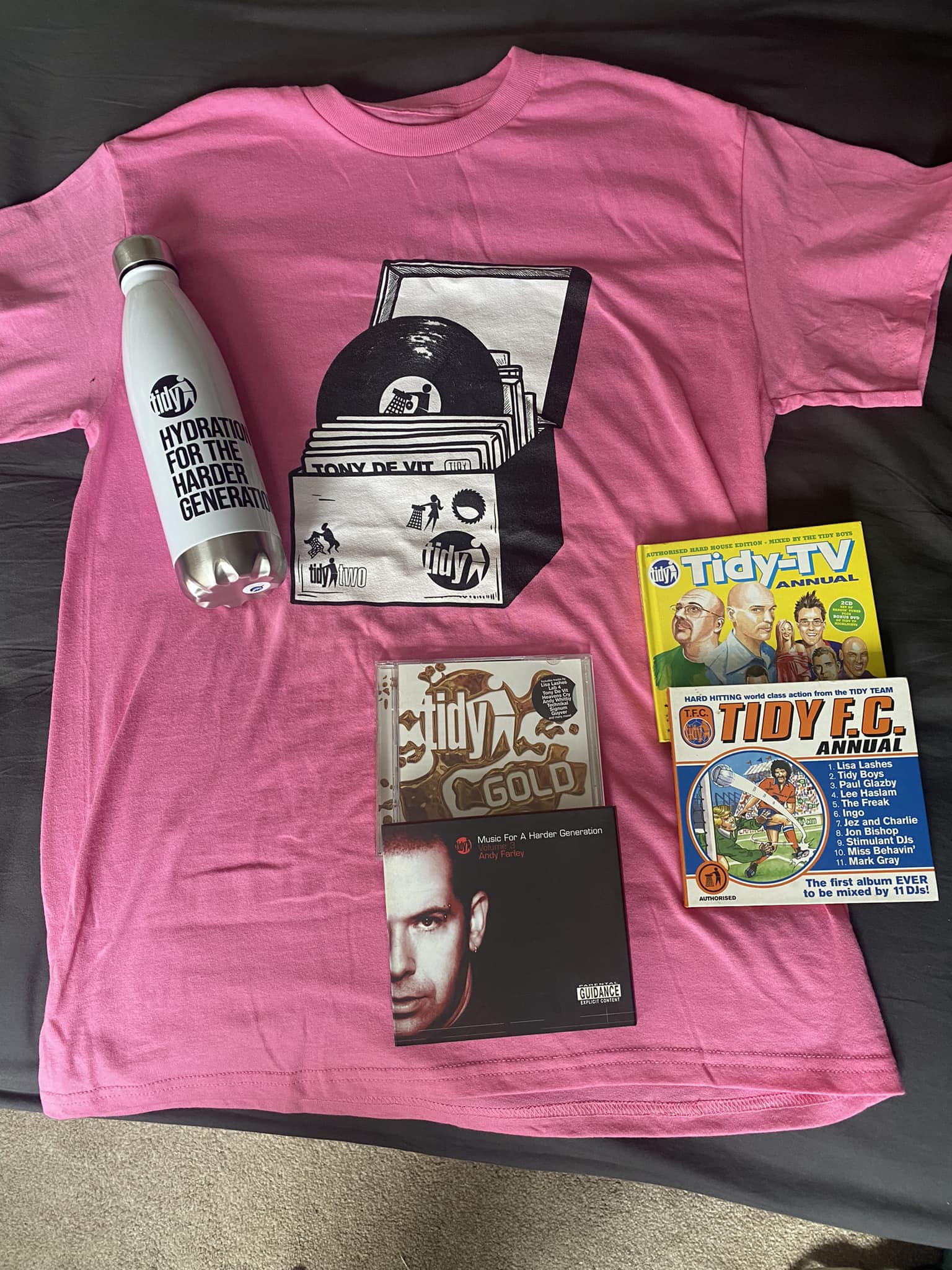 Just out of interest did anyone purchase a WAV version of the Tidy 