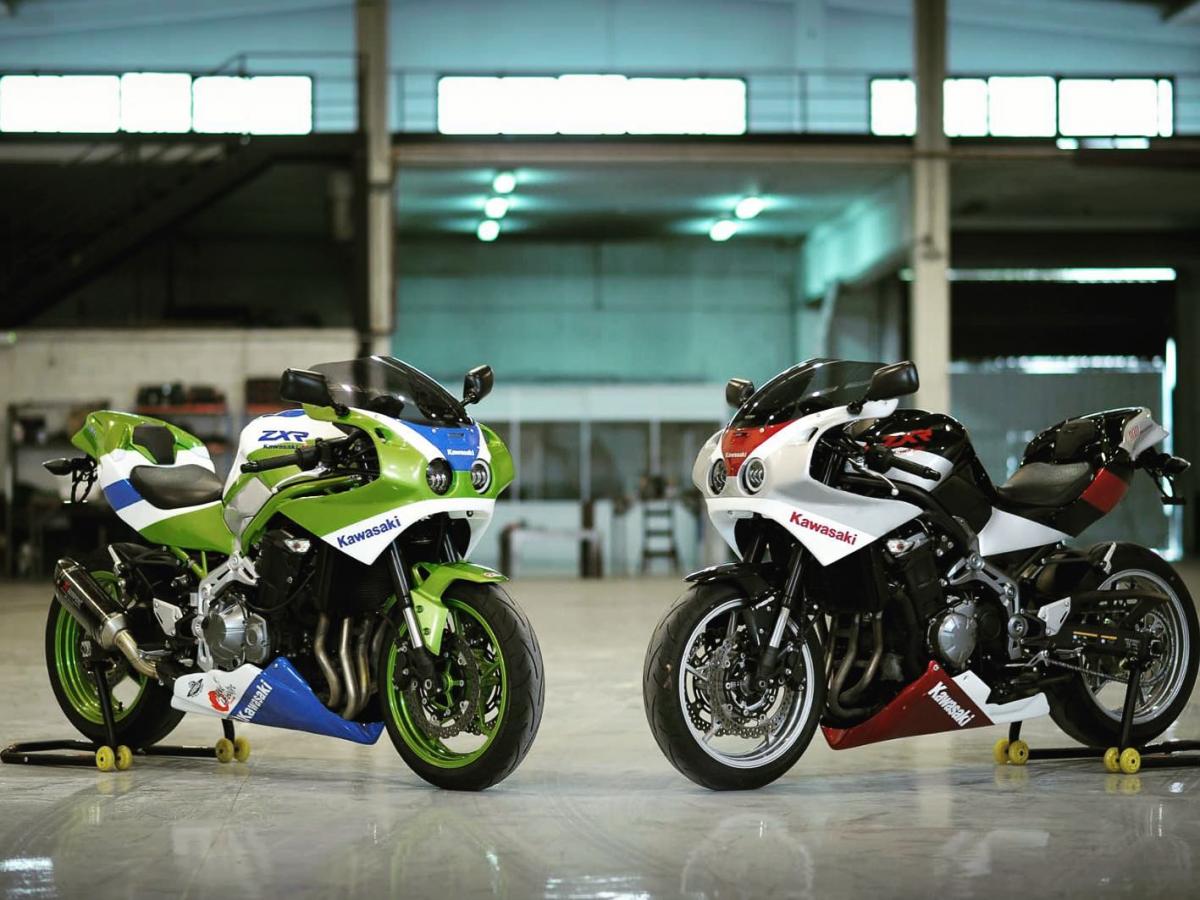 Our Japan Legends ZXR900 30th Aniversary cocer of the japanese mag