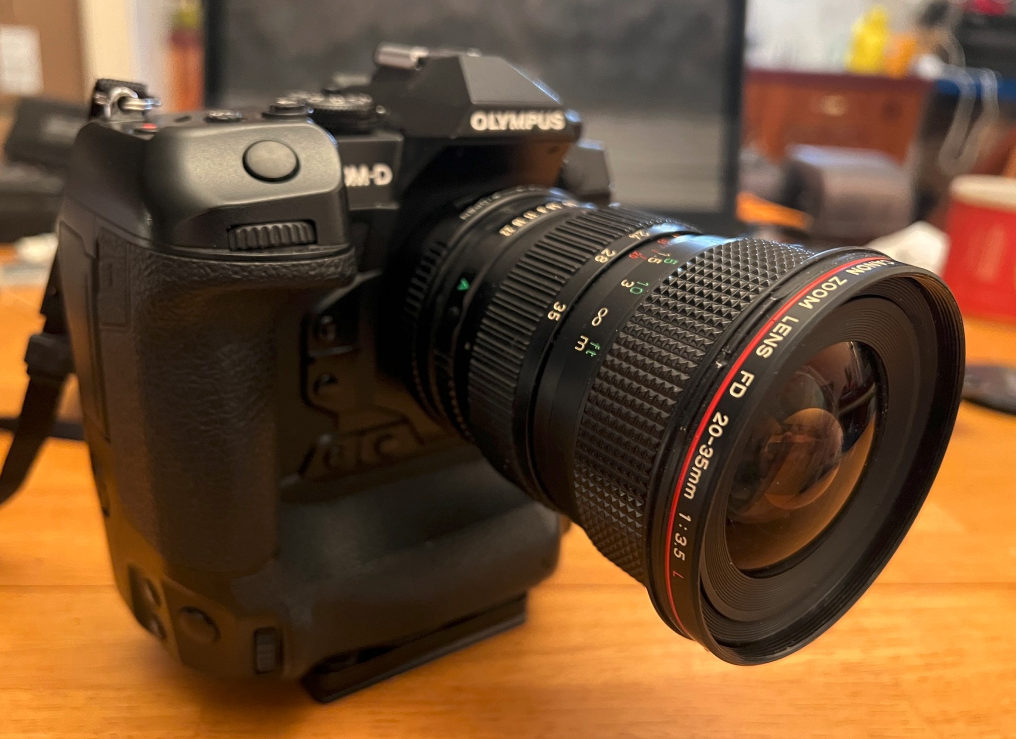 Minolta MD lenses for digital 3D photography