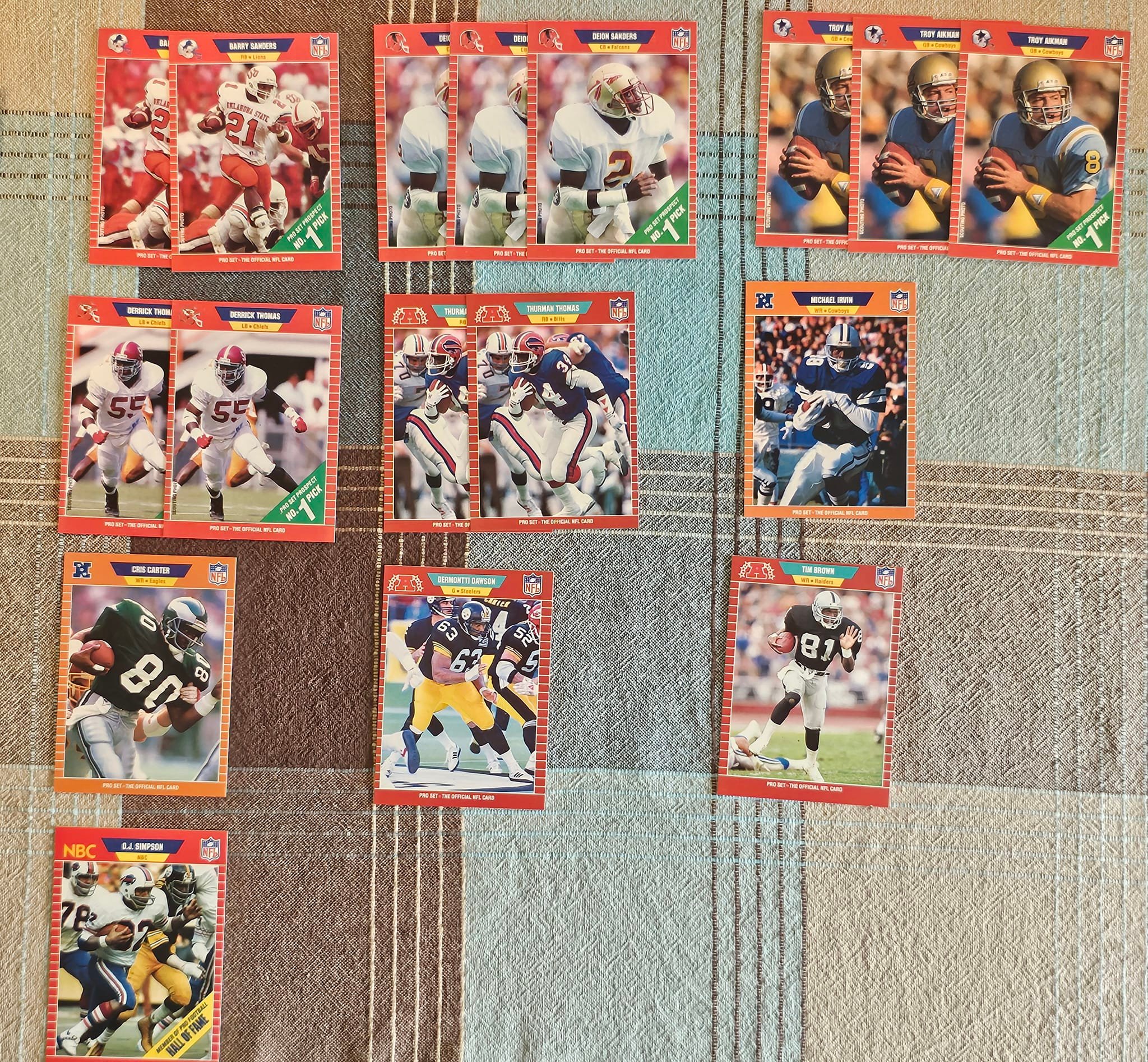 Purchase of 1989 Pro Set Football Series 2 Box display picture 1