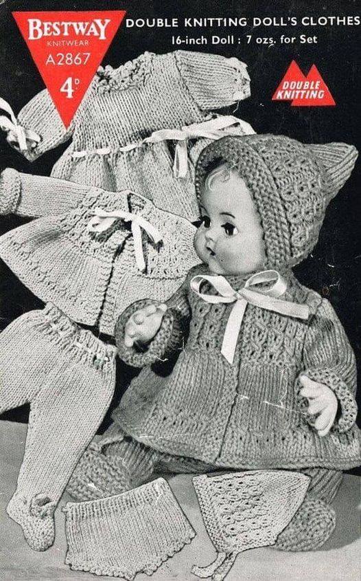Bleuette doll sewing subscription prize from 1905-1950s