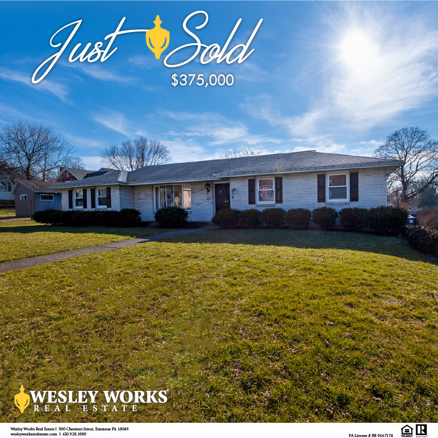 Wesley Works Real Estate - This spacious Bethlehem home sold for ...