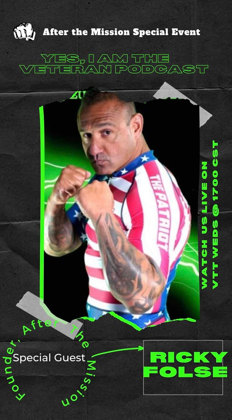 Brandi - We are honored to have boxer and veteran advocate Ricky Folse ...