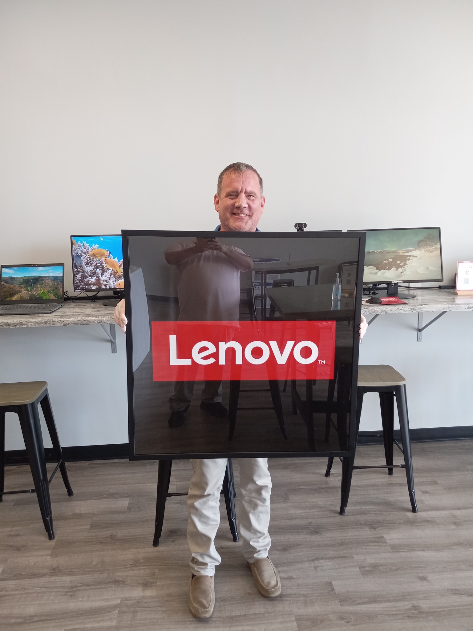 Here's Dave with our new Lenovo... - Computer Dave PC Repair