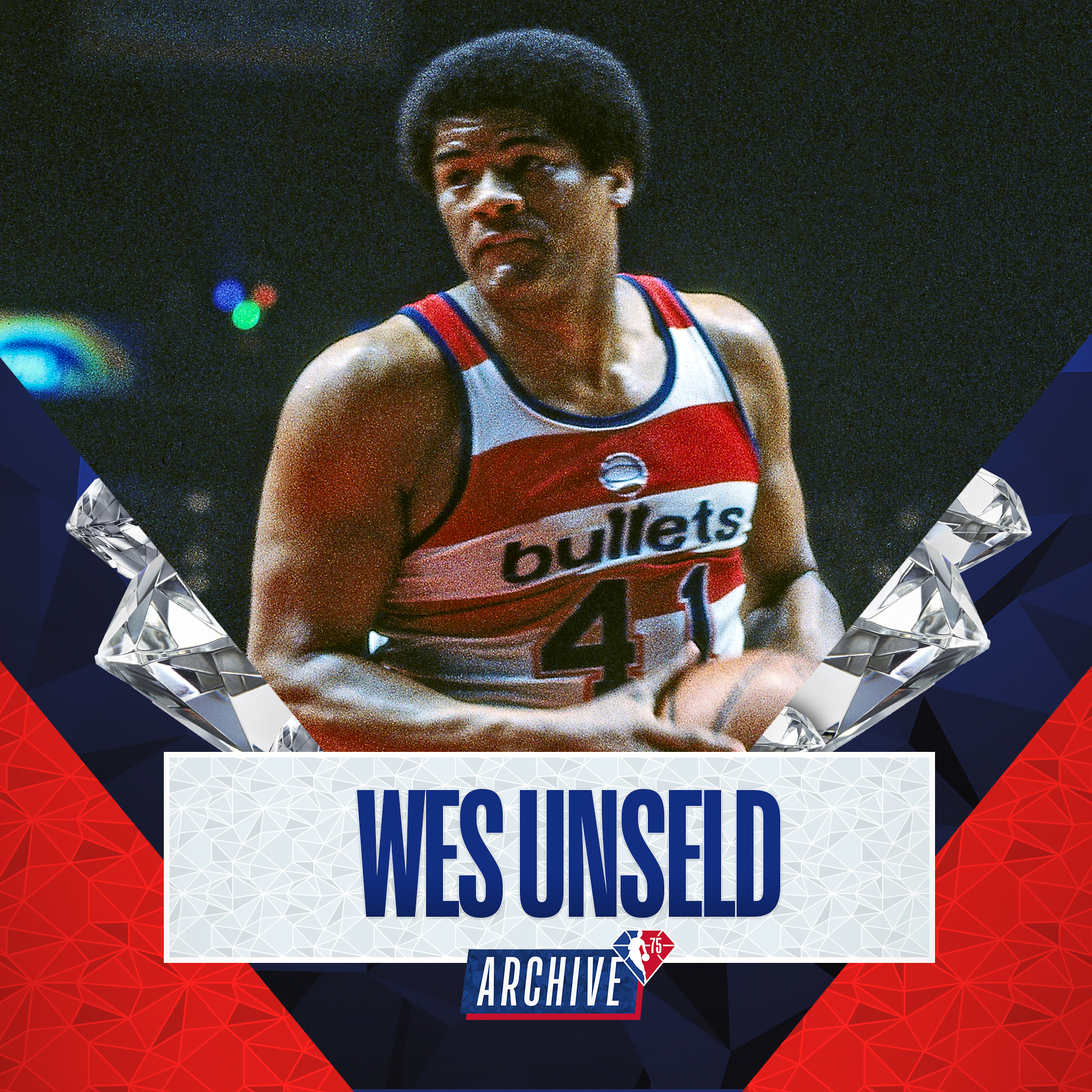 Archive 75: Wes Unseld Recap the legacy of the 75th Anniversary 