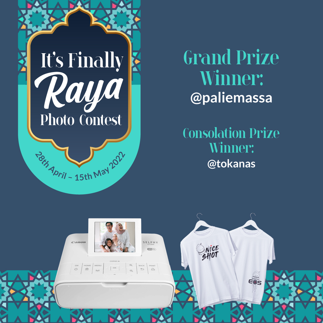 Canon Malaysia - Finally, here are the winners of our Raya... | Facebook