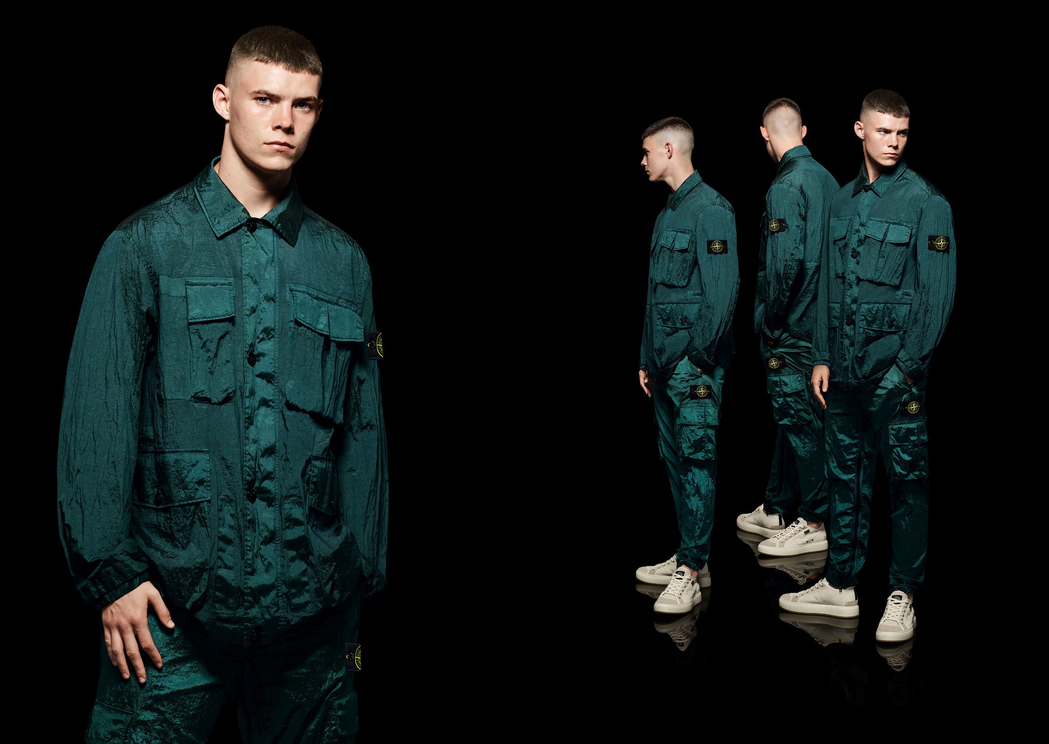 4100002 Dense Oxford Nylon-TC, a coach jacket made from a heavy 