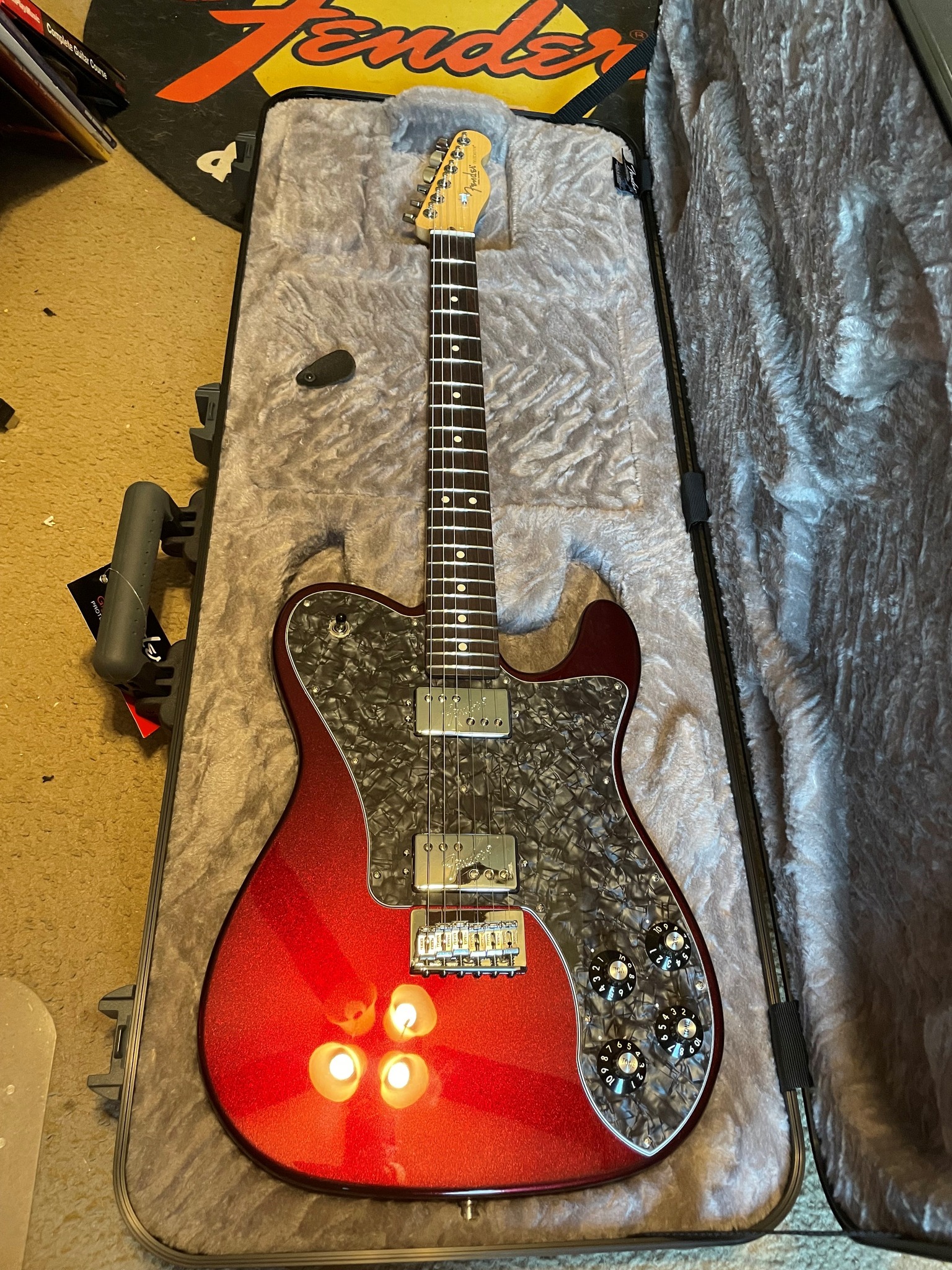 Just got my custom mod shop telecaster today