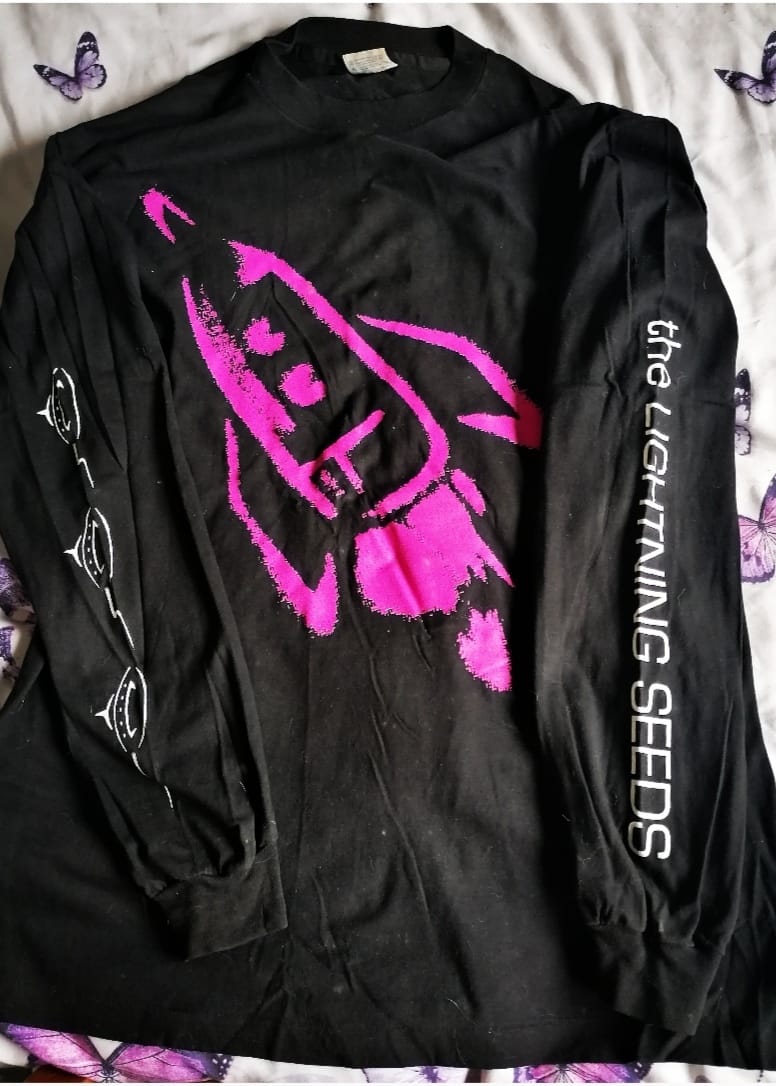 90's Lee Pipes Flame Long Sleeve
