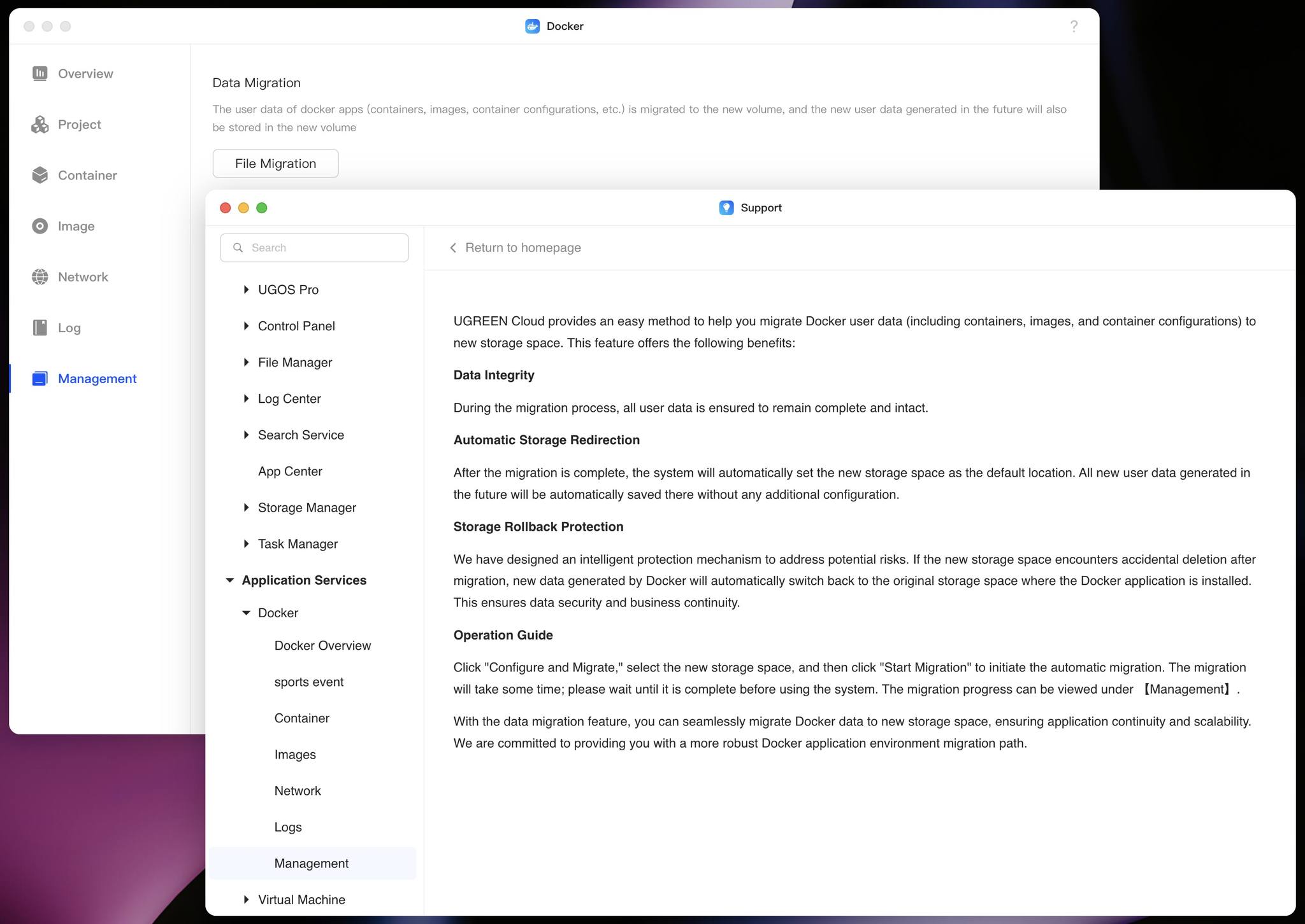 UGREEN NAS Experts | Does anyone have experience using the Docker ...