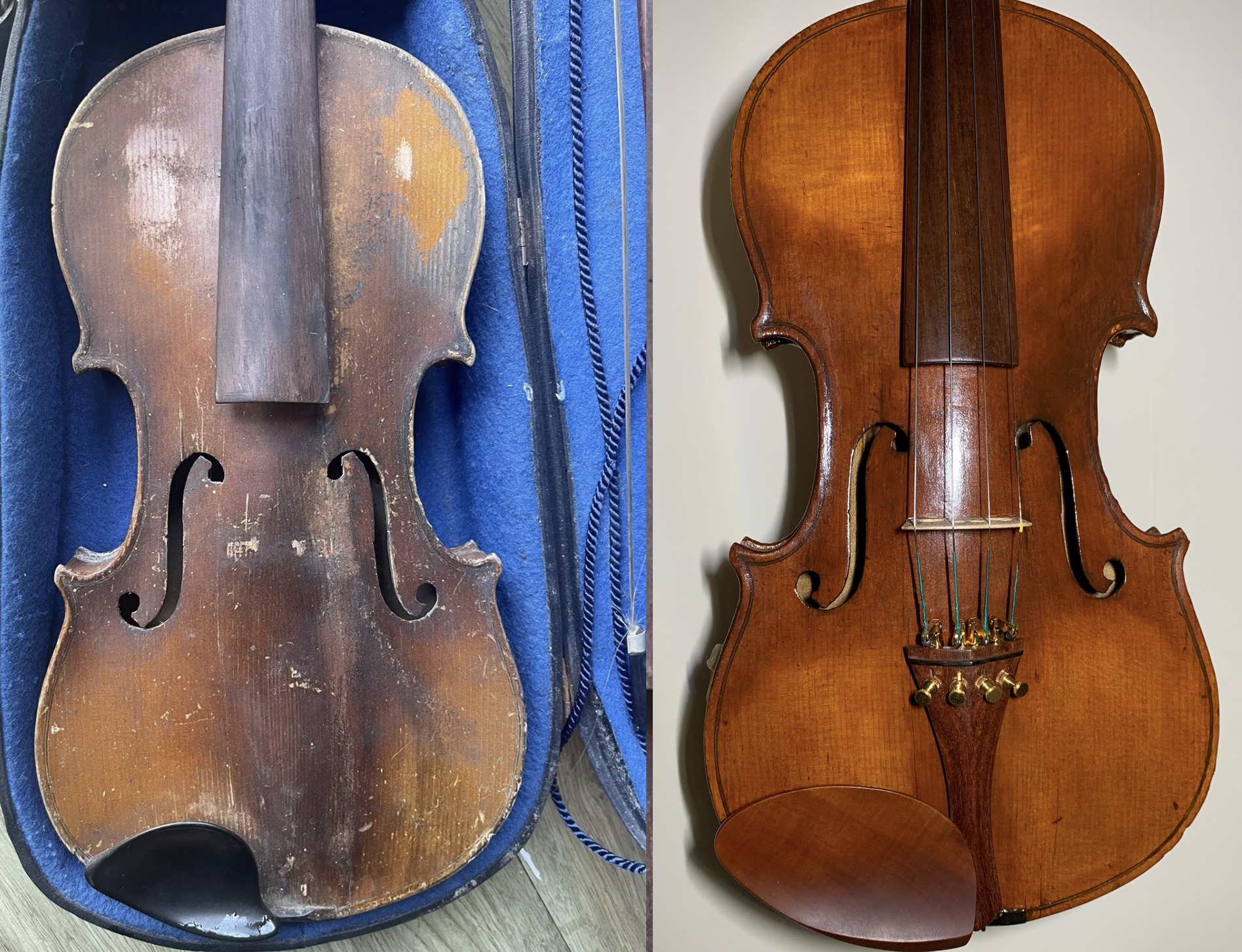 Bringing Antonius Stradivarius Cremonensis Faciebat Anno 1725