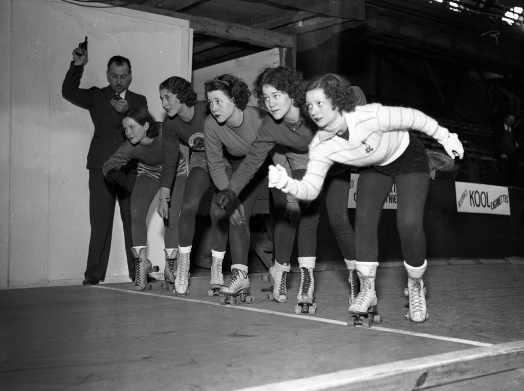 WHO'S WHO IN ROLLER DERBY | Roller derby skaters, from left, Louise ...