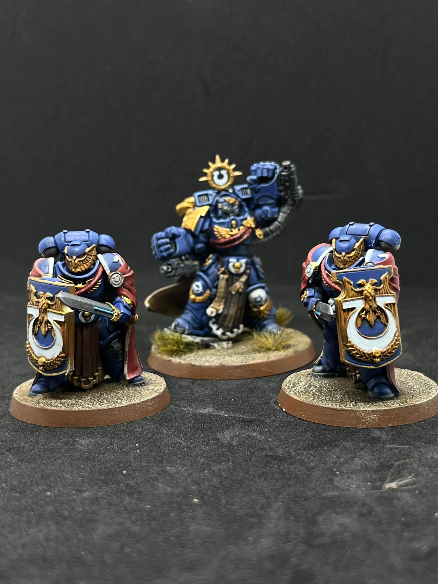 Ultramarine Honor Guard in Finecast quality issues
