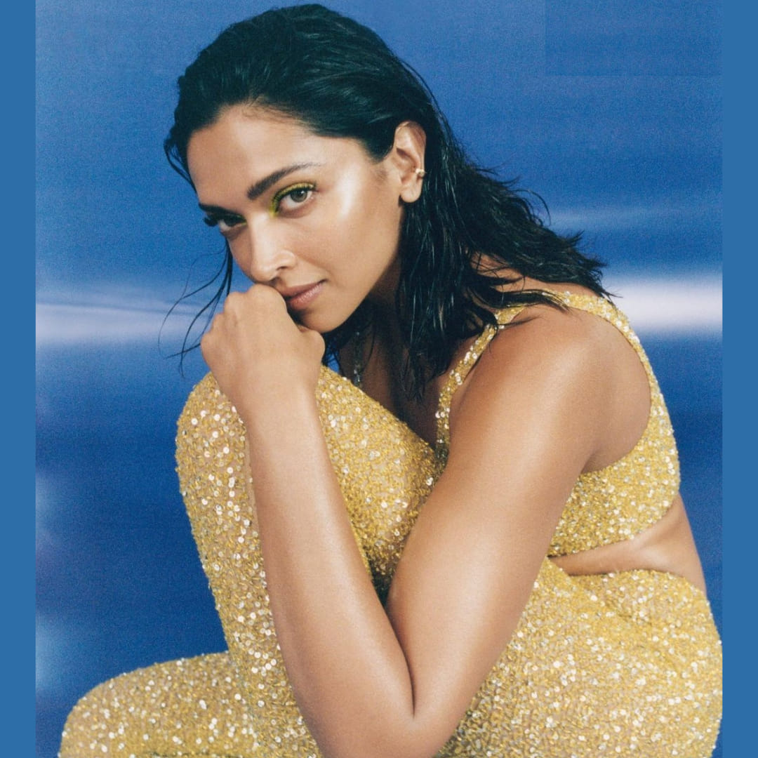 deepika padukone golden dress has been serving killer looks ever since she stepped in the industry. While her edgy outfits are to die for, it is her current favourite hairstyle that caught our attention vday
