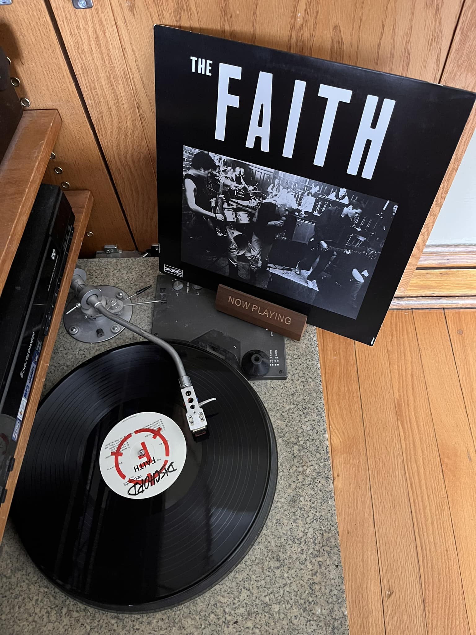 Faith and Void split LP on Dischord Records