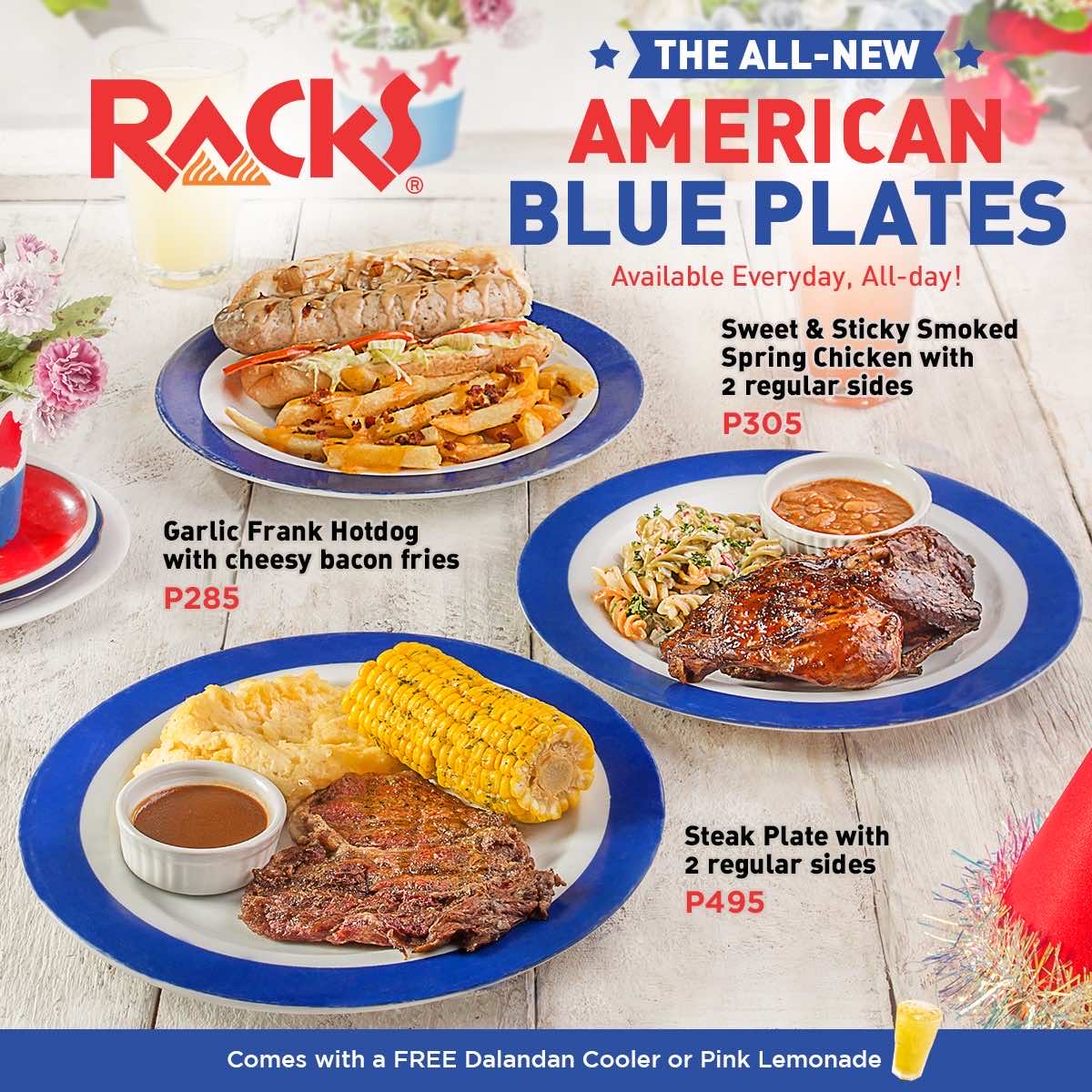 RACKS - The ultimate All-American experience is here at...