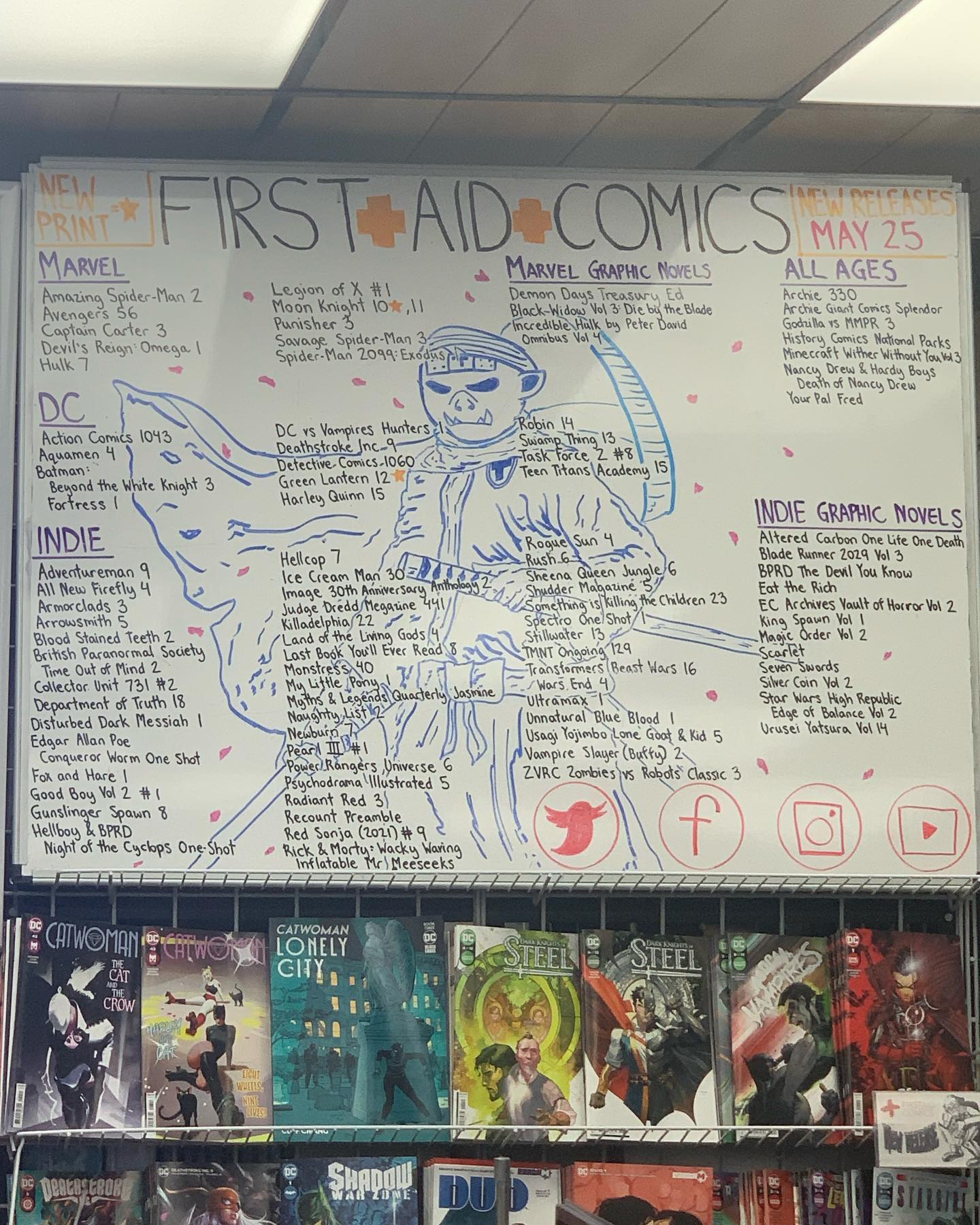 #newcomicbookday!!! #dccomics... - FIRST AID COMICS