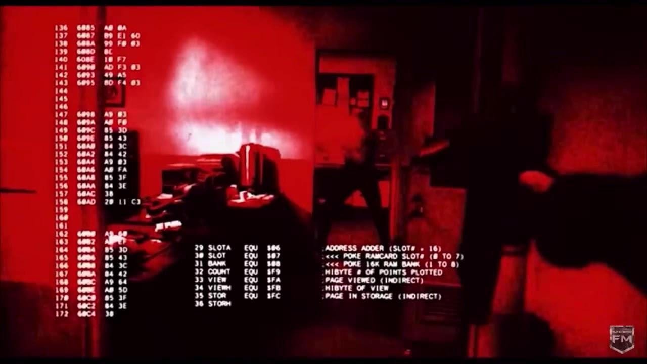 Terminator's code resembles ZX Spectrum's Basic language