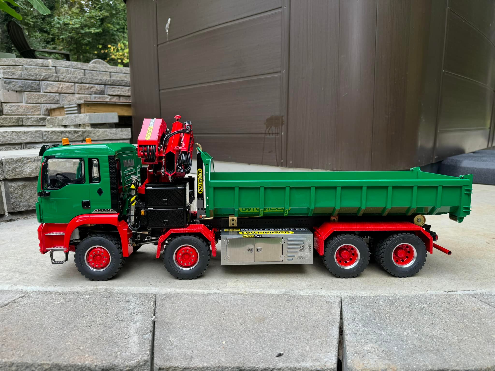 Kit Décalcomanies LESU Pour Camion RC 1/14 - Plaque Hydraulique Pour Tamiya, Pièces De Customisation