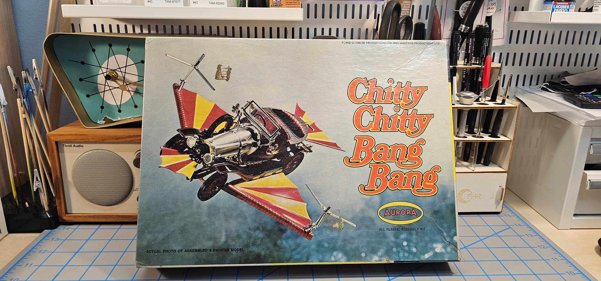 オーロラ　チキチキバンバン号 Rare original Aurora Chitty Chitty Bang Bang model found