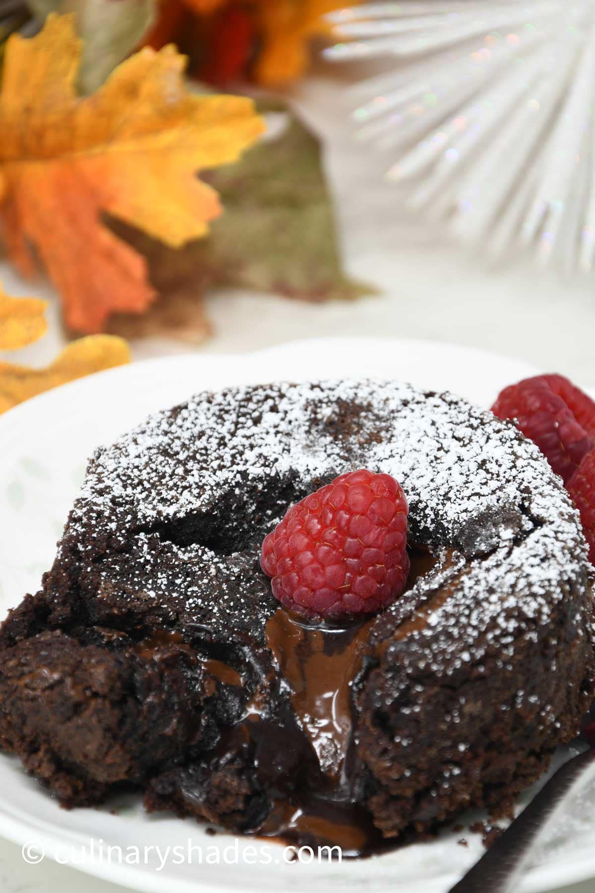 Fake Red Lava Cake for Valentine