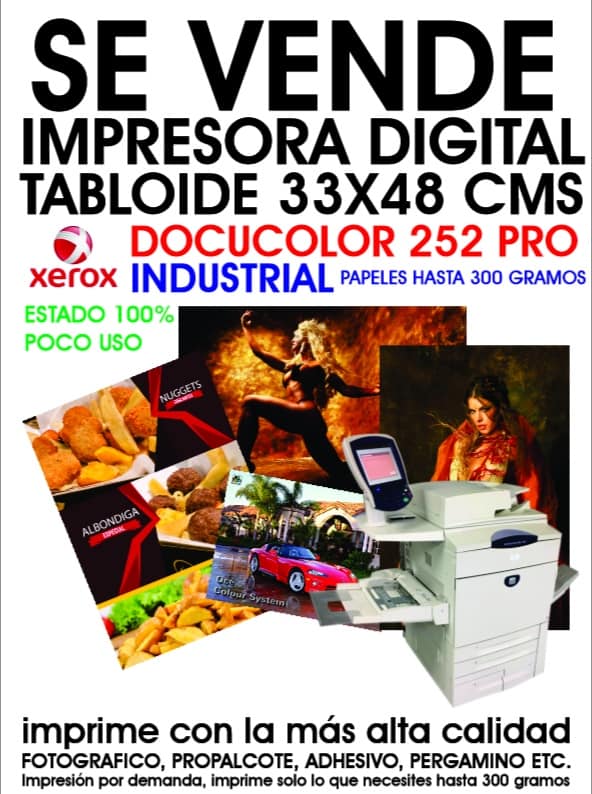 SUBLIMACION COLOMBIA PROVEDORES Y NEGOCIOS | Vendo Impresora Láser ...