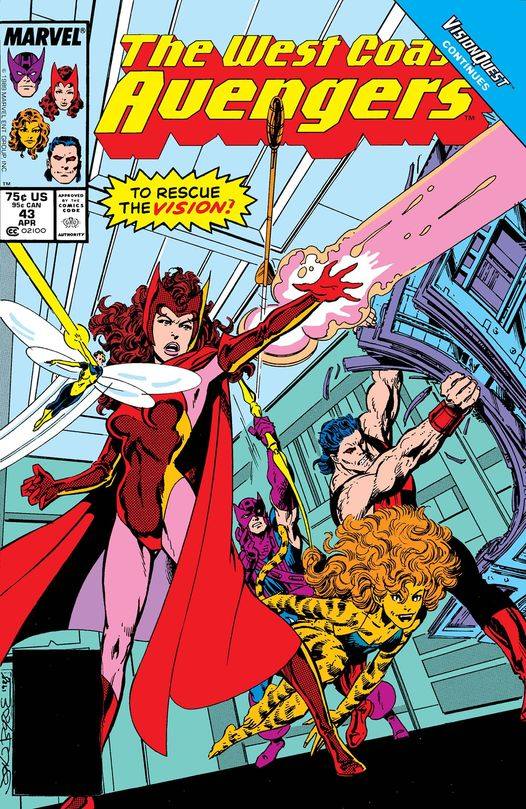 Review of Avengers #218, a disturbing comic book issue