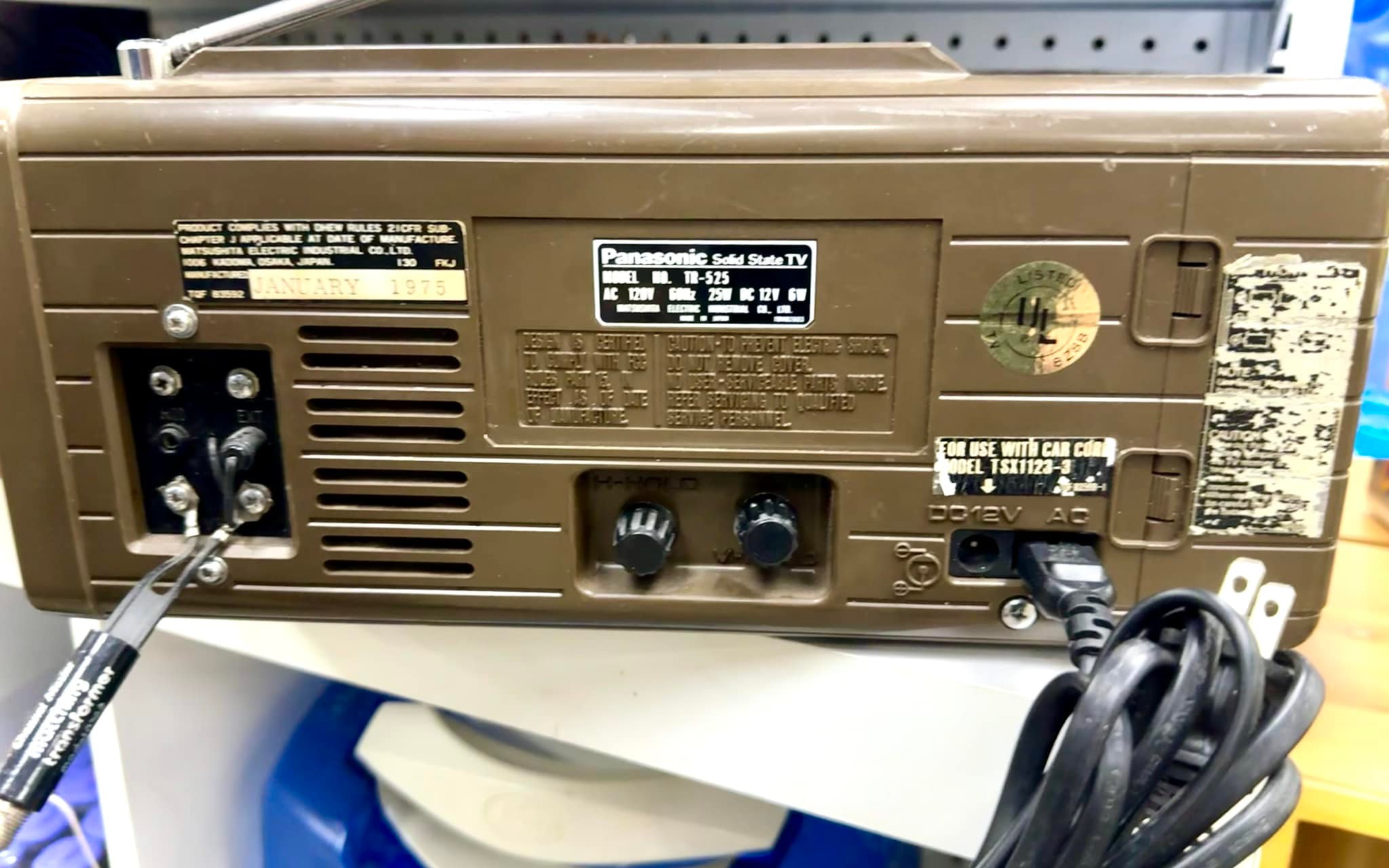 National Panasonic Ranger 506 TV from 1975