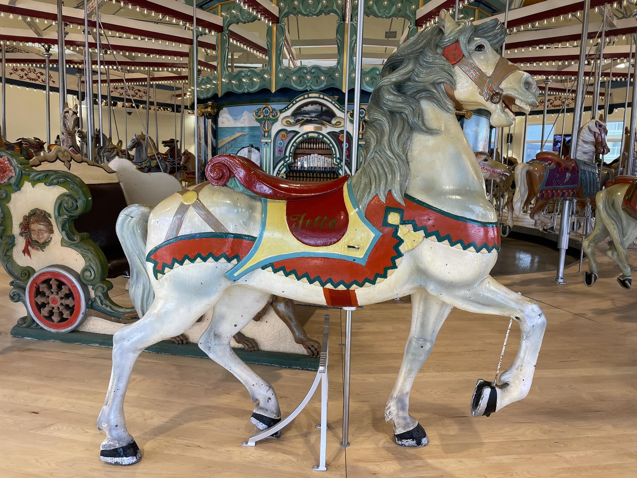 Floyd L. Moreland Carousel on Seaside Heights Boardwalk