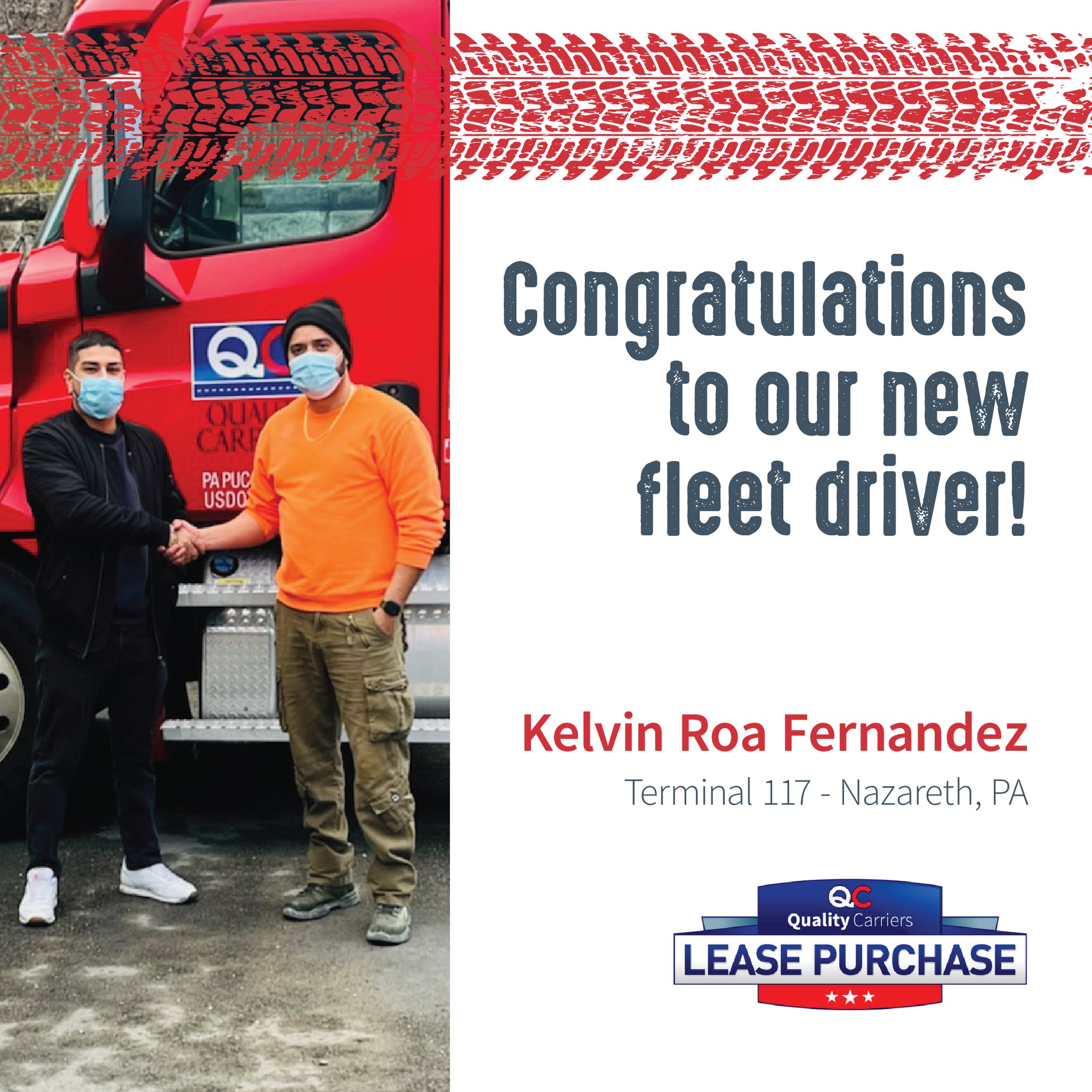 Quality Carriers - Join us in congratulating our newest fleet owner ...